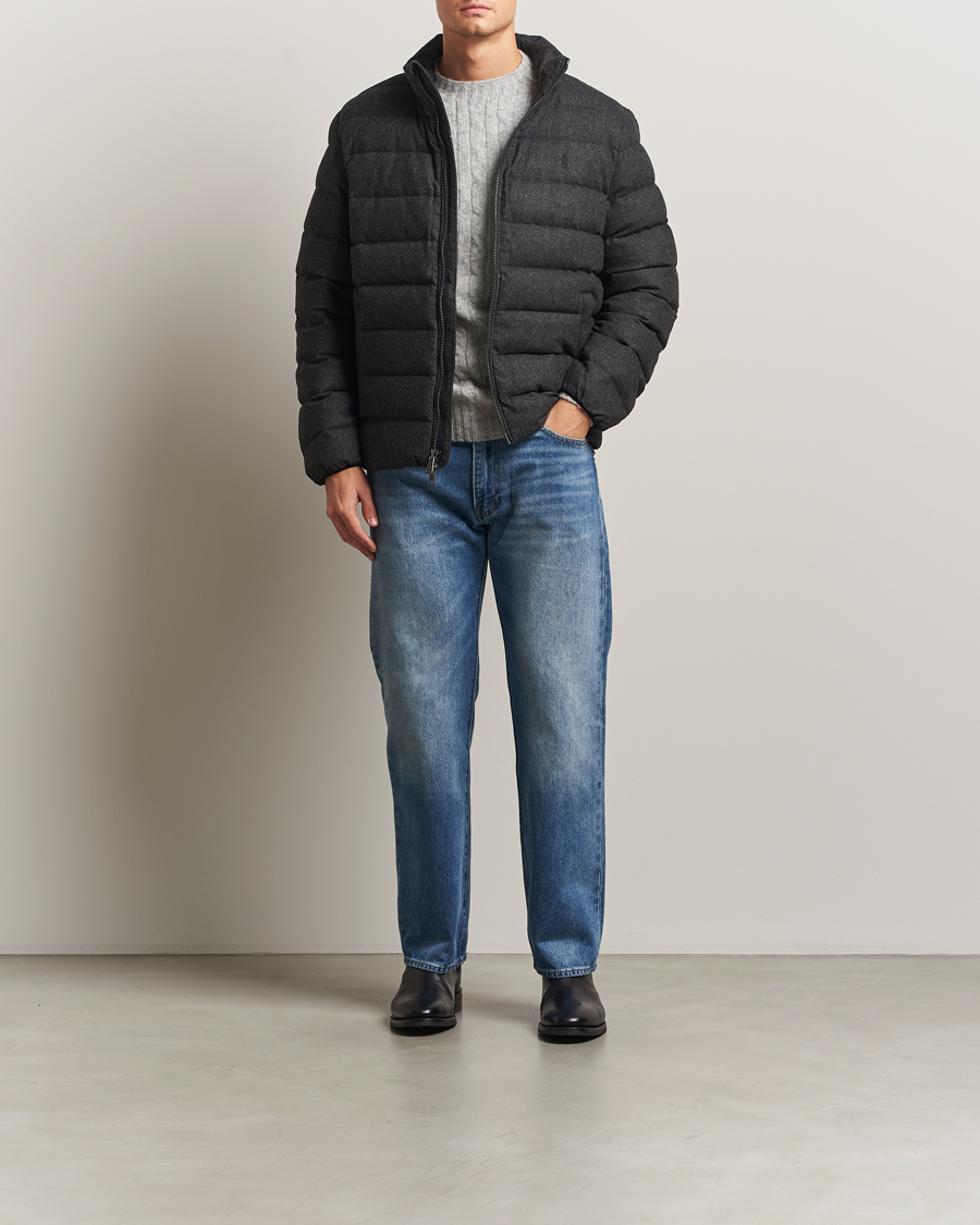 Homme | Manteaux Et Vestes | Polo Ralph Lauren | Colden Wool Down Jacket Barclay Heather