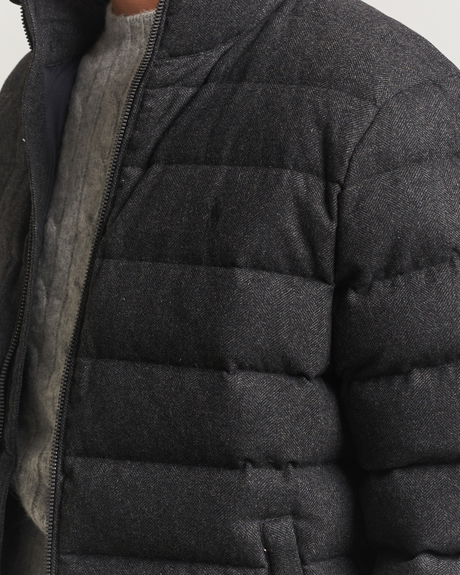 Homme | Manteaux Et Vestes | Polo Ralph Lauren | Colden Wool Down Jacket Barclay Heather
