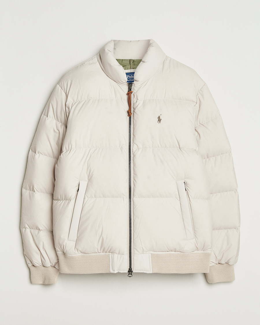 Homme | Manteaux Et Vestes | Polo Ralph Lauren | Wyoming Bomber Jacket Khaki Stone