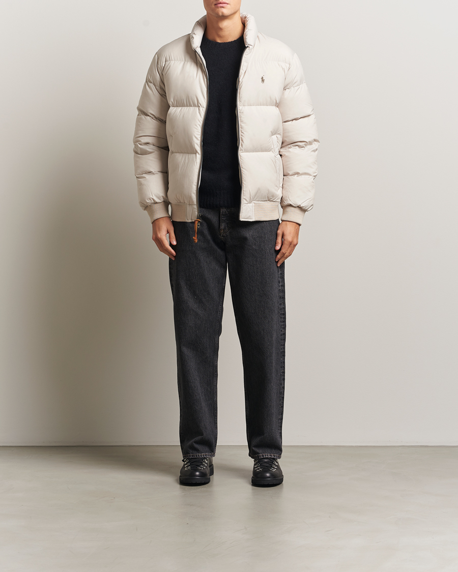 Homme | Manteaux Et Vestes | Polo Ralph Lauren | Wyoming Bomber Jacket Khaki Stone