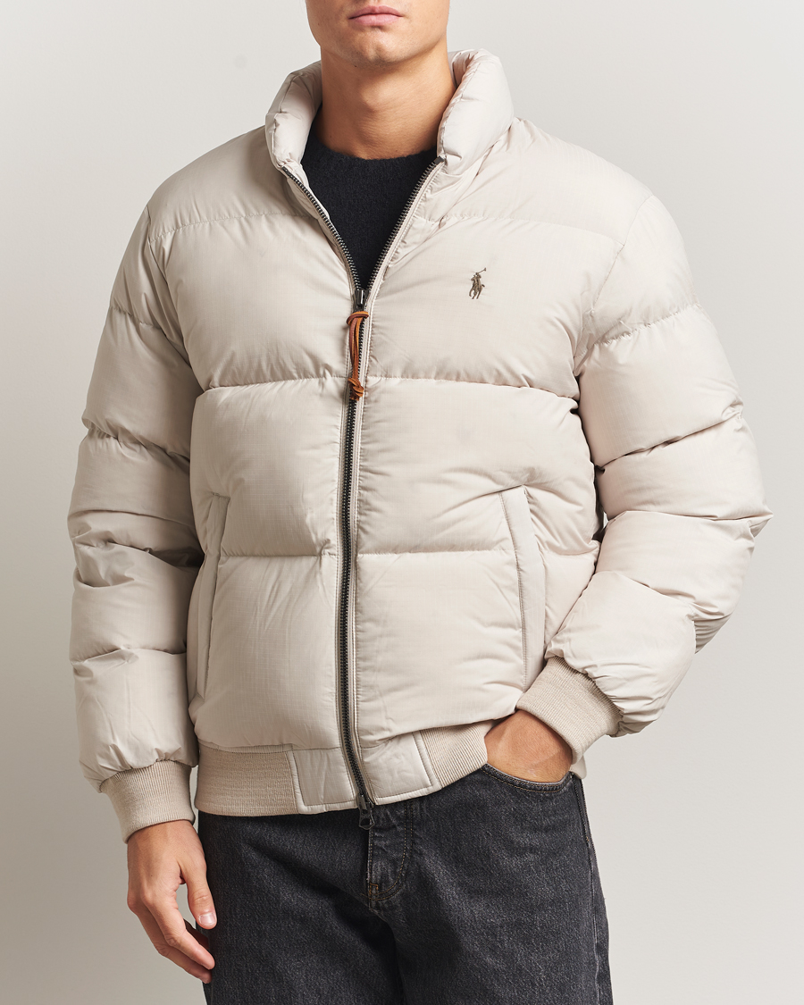 Homme | Manteaux Et Vestes | Polo Ralph Lauren | Wyoming Bomber Jacket Khaki Stone