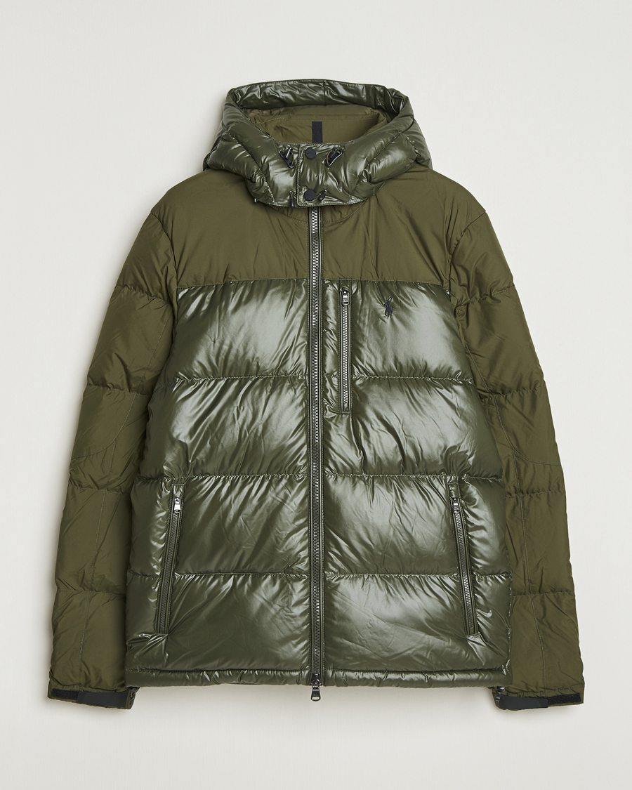 Heren | Jassen | Polo Ralph Lauren | Gorham Mixed Glossy Down Jacket Dark Loden