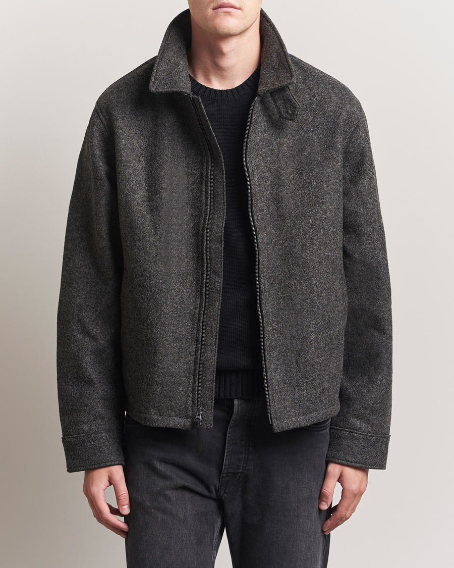 Homme | Manteaux Et Vestes | Polo Ralph Lauren | Heritage Twill Wool Windbreaker Barclay Heather