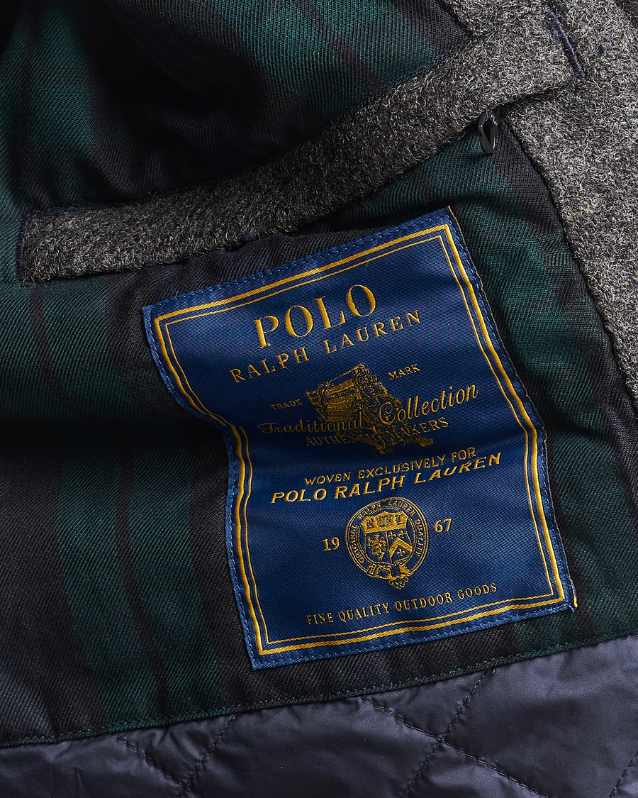 Homme | Manteaux Et Vestes | Polo Ralph Lauren | Heritage Twill Wool Windbreaker Barclay Heather