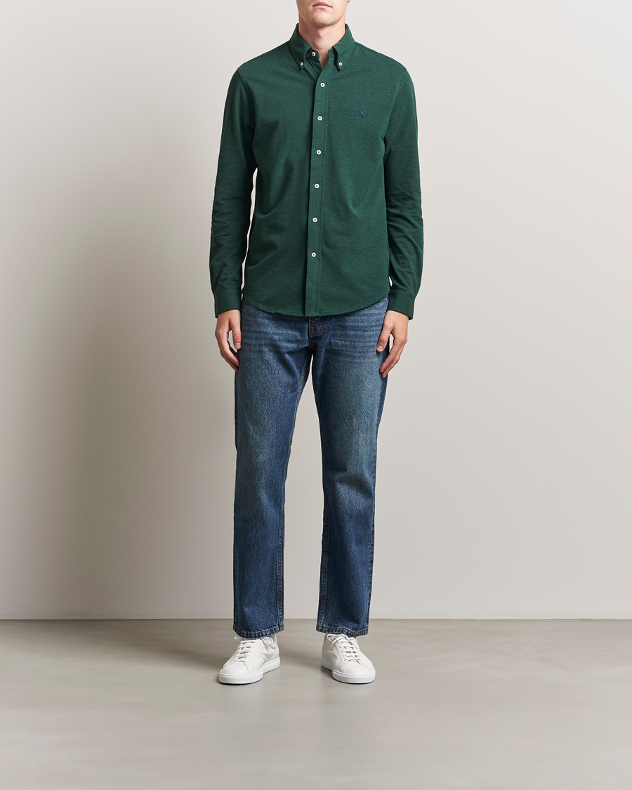 Homme | Chemises | Polo Ralph Lauren | Featherweight Mesh Shirt Scotch Pine Heather