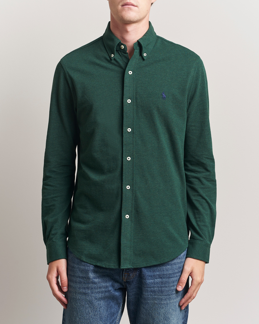 Homme | Chemises | Polo Ralph Lauren | Featherweight Mesh Shirt Scotch Pine Heather