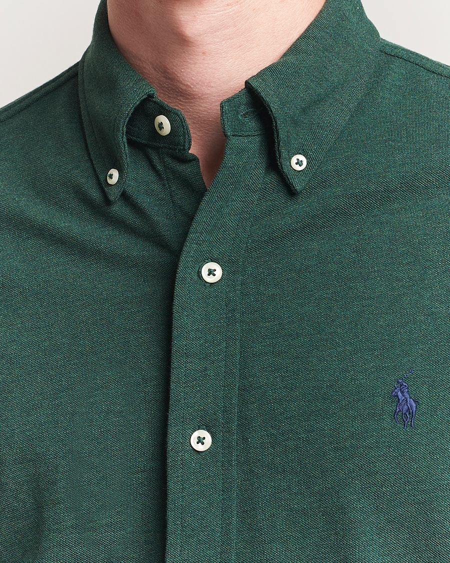 Homme | Chemises | Polo Ralph Lauren | Featherweight Mesh Shirt Scotch Pine Heather