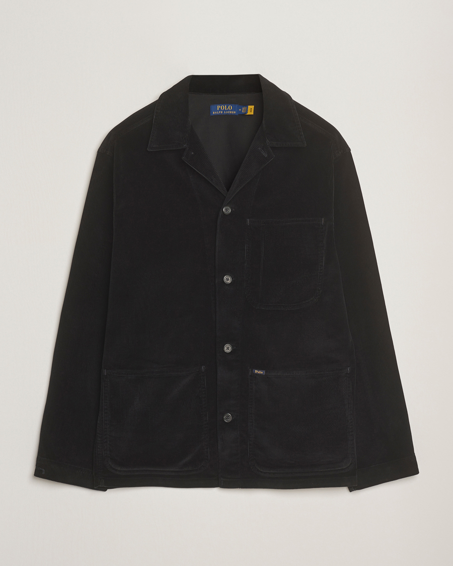 Heren | Overhemden | Polo Ralph Lauren | Corduroy Pocket Shirt Polo Black