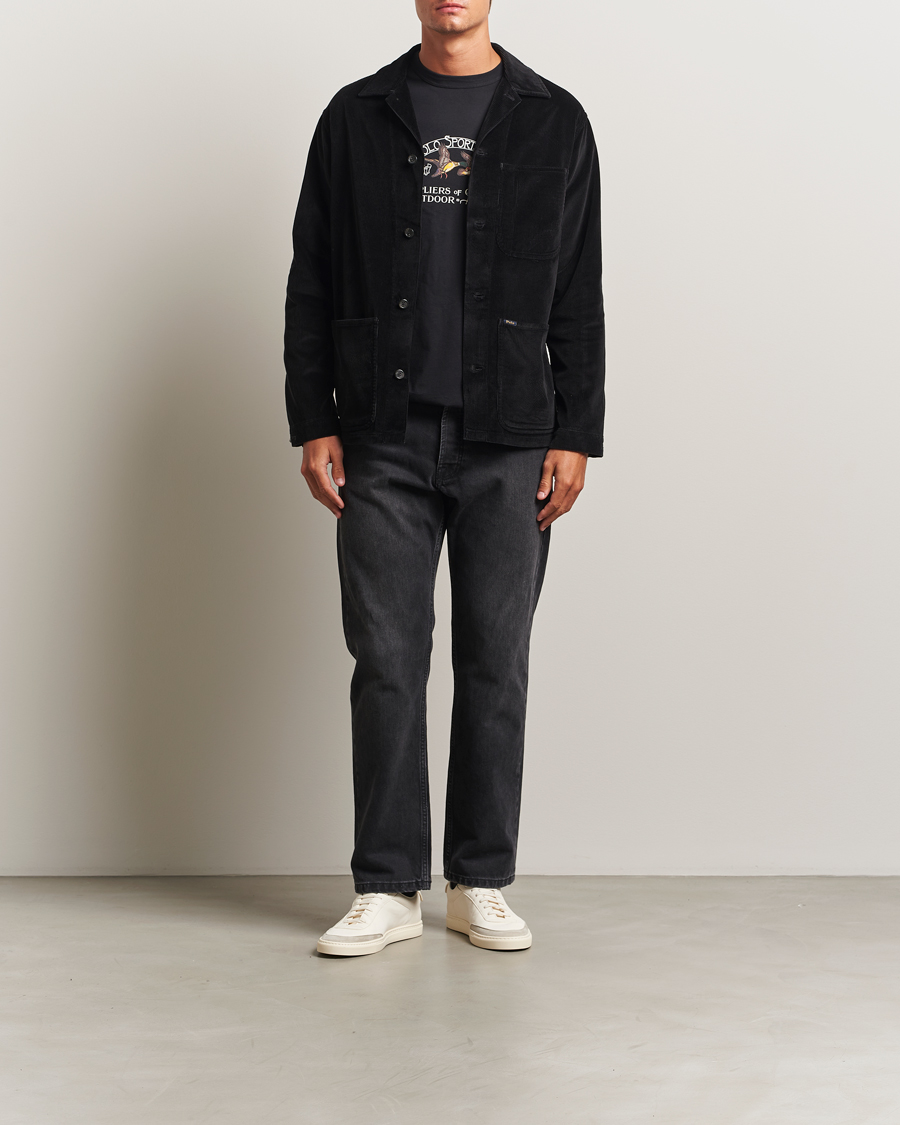 Heren | Overhemden | Polo Ralph Lauren | Corduroy Pocket Shirt Polo Black