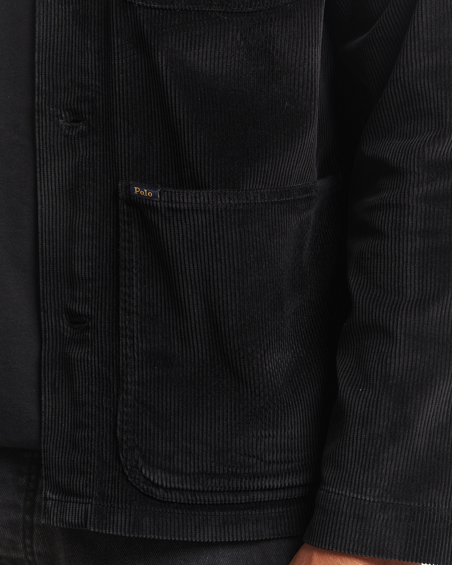 Heren | Overhemden | Polo Ralph Lauren | Corduroy Pocket Shirt Polo Black