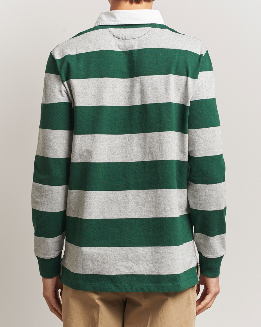 Homme | Pulls Et Tricots | Polo Ralph Lauren | Jersey Striped Rugger Vintage Pine/Andover Heather