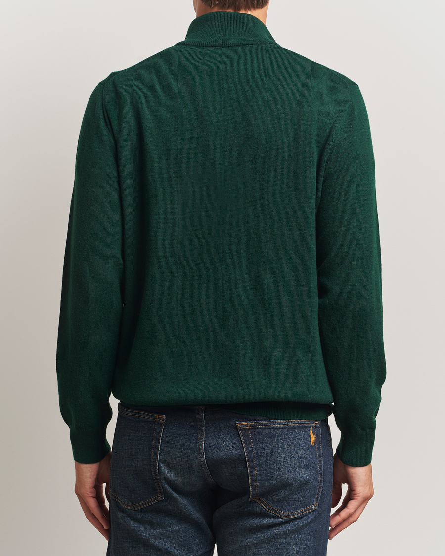 Homme | Pulls Et Tricots | Polo Ralph Lauren | Merino Half-Zip Sweater Moss Agate