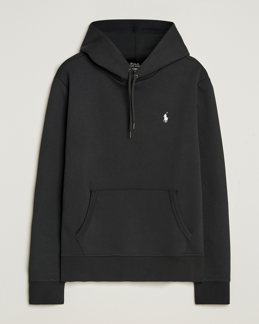 Homme | Pulls Et Tricots | Polo Ralph Lauren | Double Knitted Hoodie Polo Black