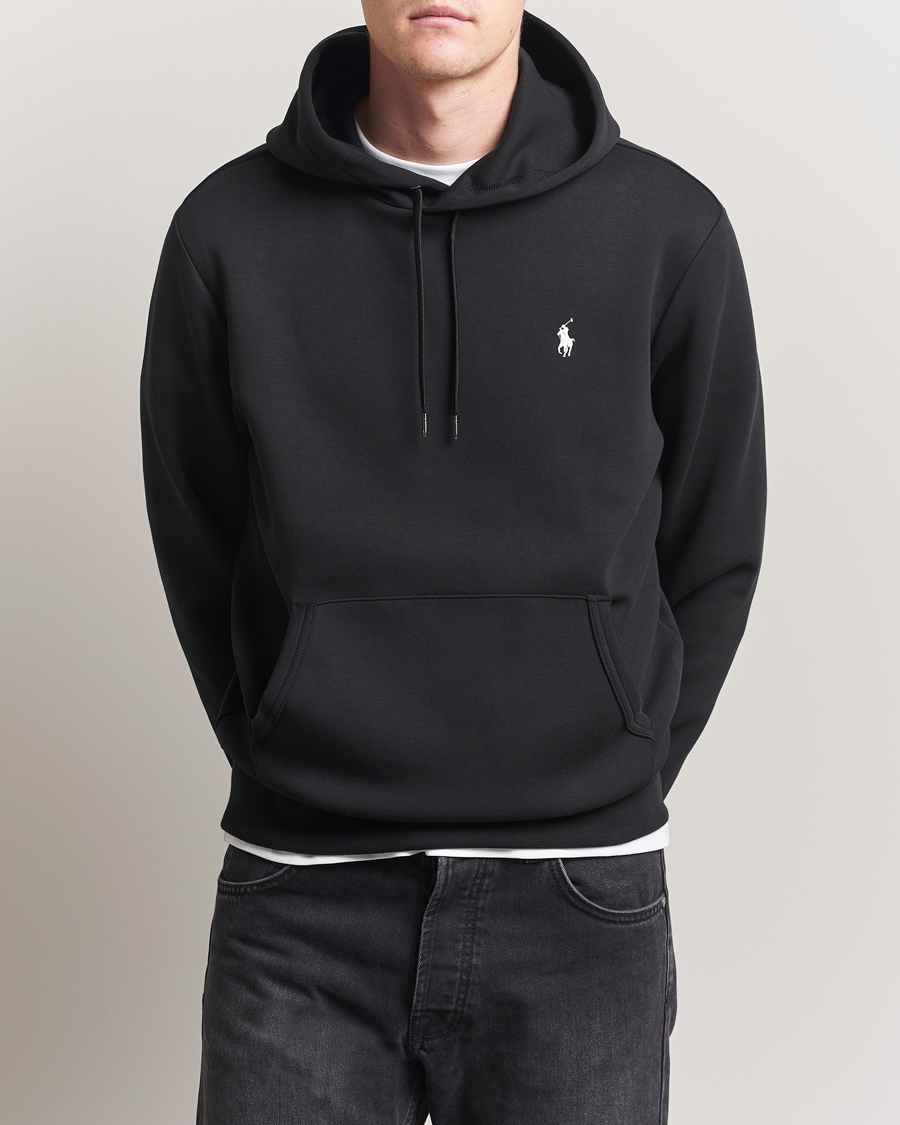 Homme | Pulls Et Tricots | Polo Ralph Lauren | Double Knitted Hoodie Polo Black