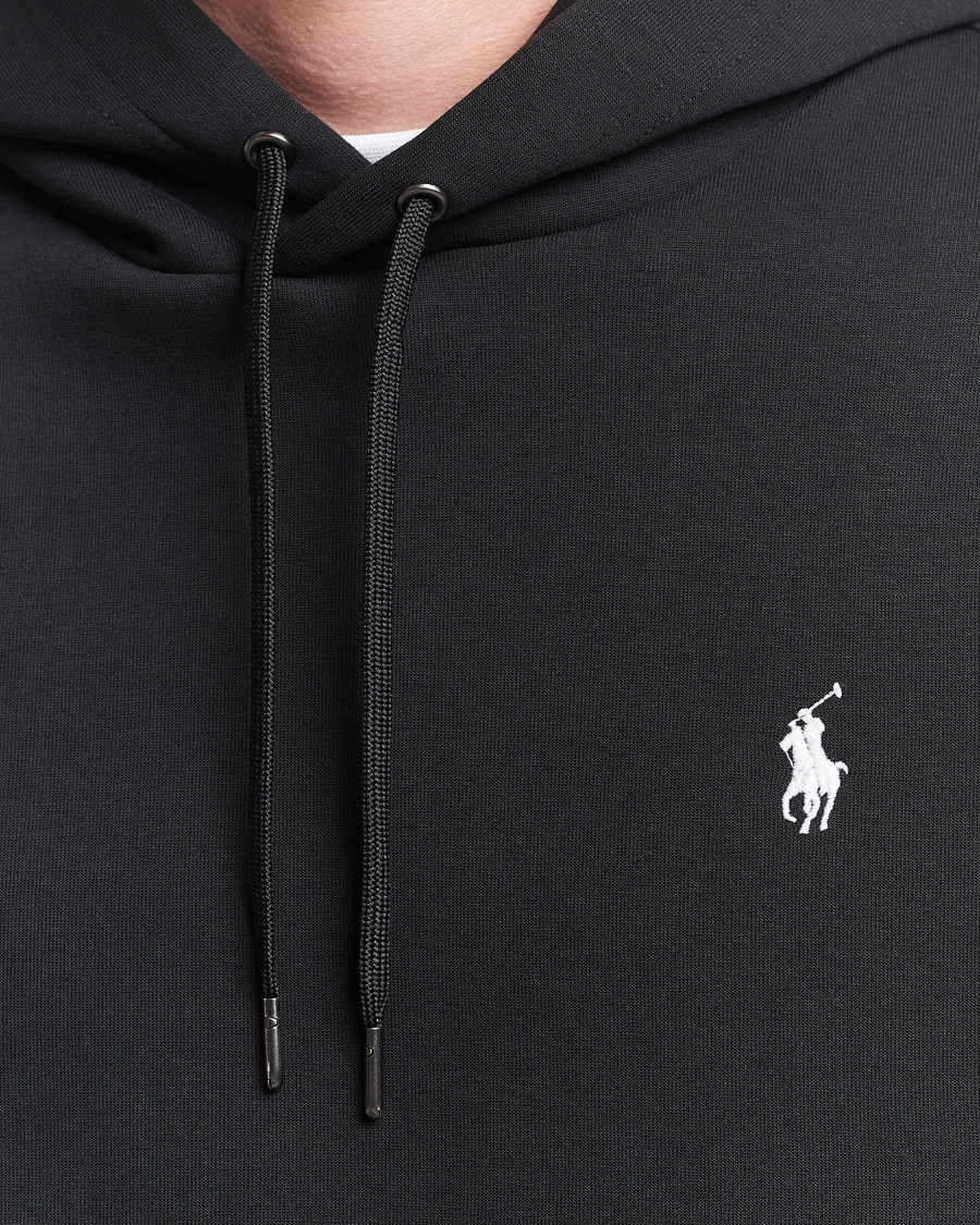 Homme | Pulls Et Tricots | Polo Ralph Lauren | Double Knitted Hoodie Polo Black