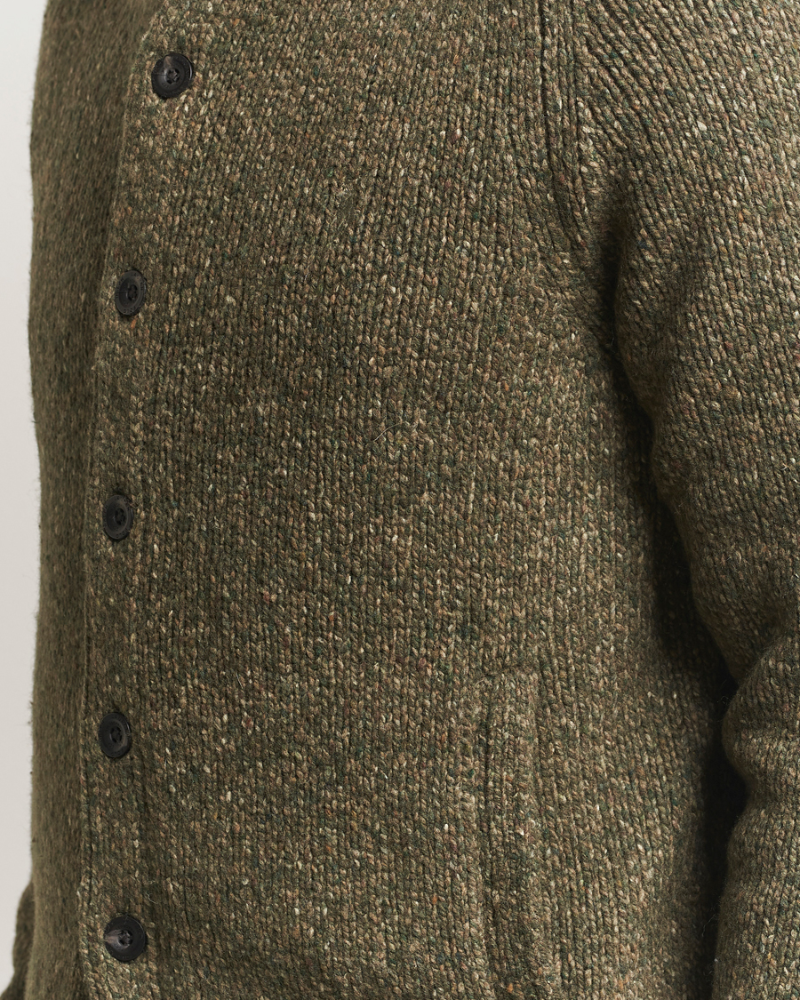 Heren | Truien | Polo Ralph Lauren | Wool Blend Button Cardigan Olive Marl