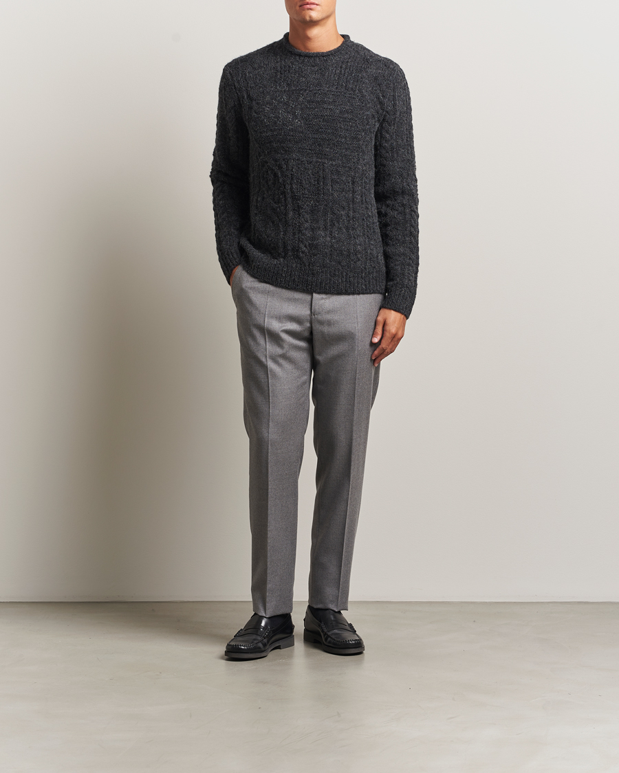 Heren | Truien | Polo Ralph Lauren | Wool Blend Sweater Dark Granite Heather