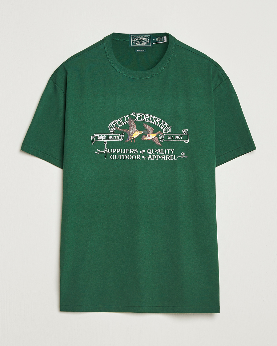Homme | T-shirts | Polo Ralph Lauren | Classic Fit Logo T-Shirt Vintage Pine