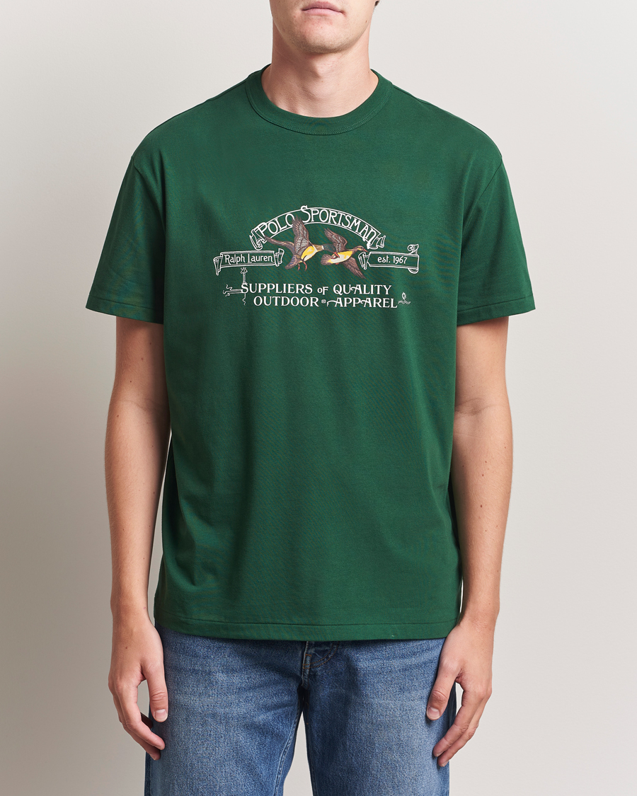 Homme | T-shirts | Polo Ralph Lauren | Classic Fit Logo T-Shirt Vintage Pine