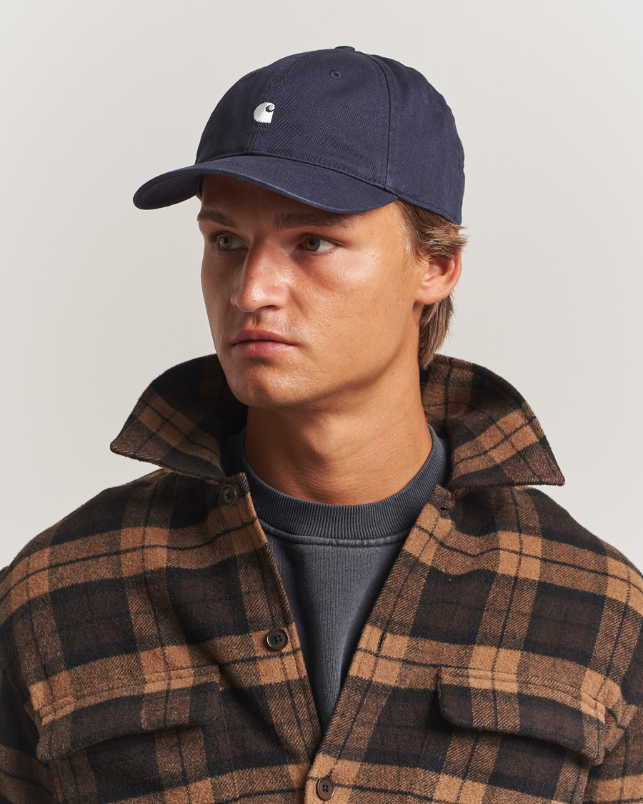Heren | Hoeden en petten | Carhartt WIP | Madison Logo Cap Dark Navy