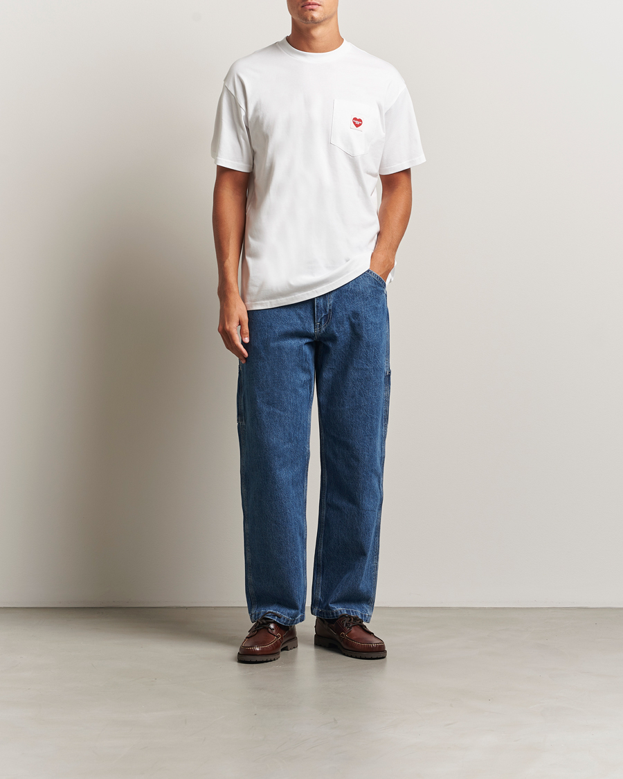 Homme | T-shirts | Carhartt WIP | Pocket Heart T-Shirt White