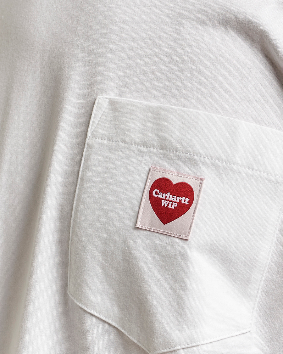 Homme | T-shirts | Carhartt WIP | Pocket Heart T-Shirt White