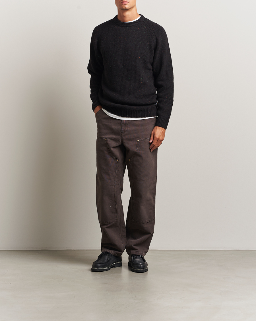 Homme | Pulls Et Tricots | Carhartt WIP | Anglistic Wool/Cotton Sweater Black