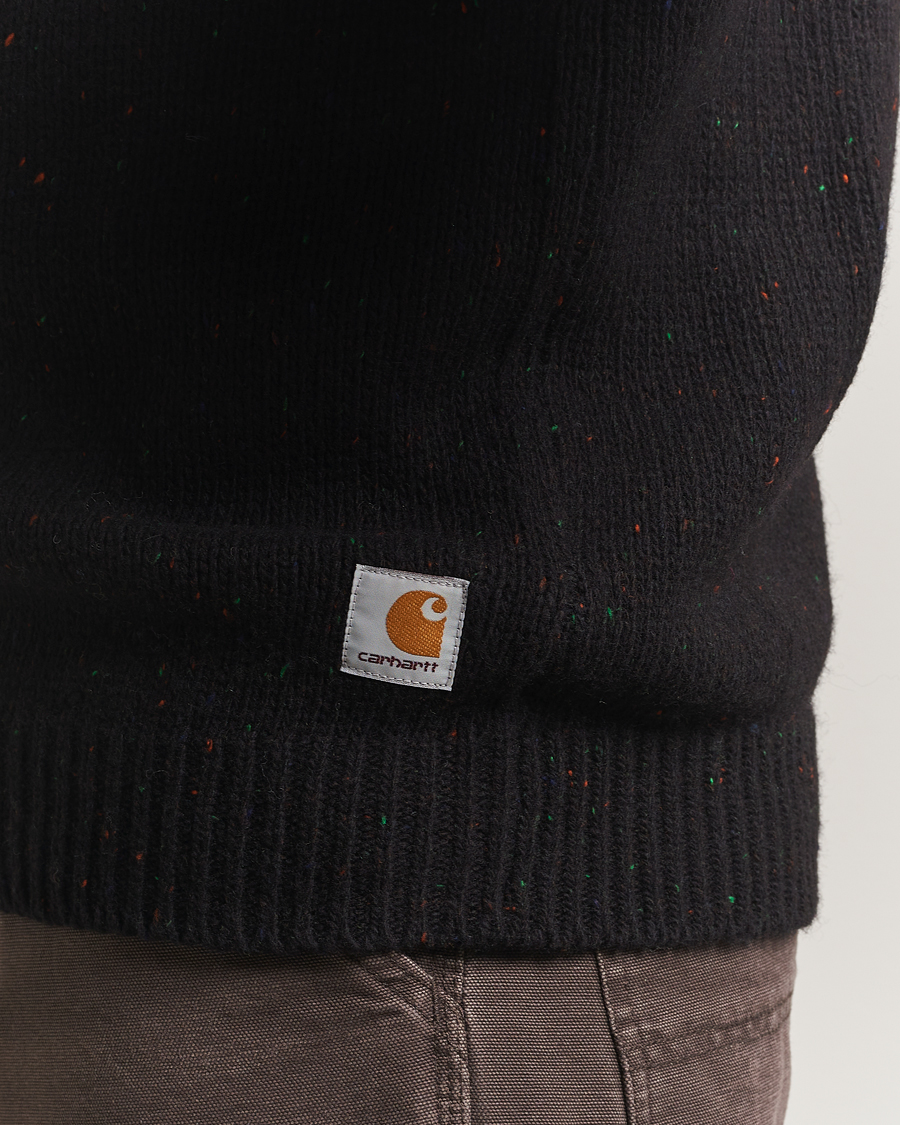Homme | Pulls Et Tricots | Carhartt WIP | Anglistic Wool/Cotton Sweater Black