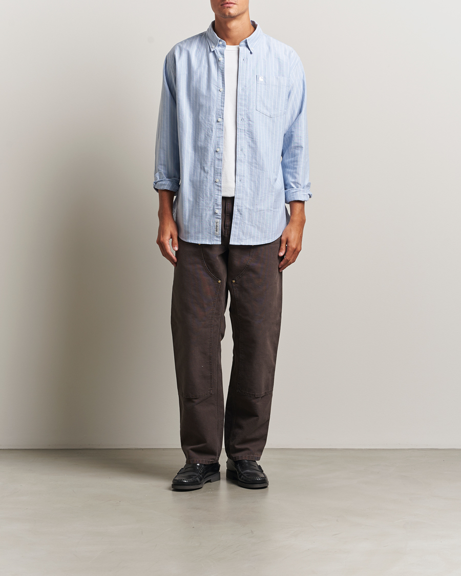 Homme | Chemises | Carhartt WIP | Cassel Striped Oxford Blue