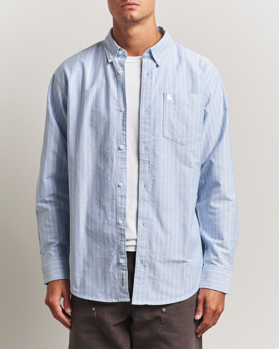 Homme | Chemises | Carhartt WIP | Cassel Striped Oxford Blue