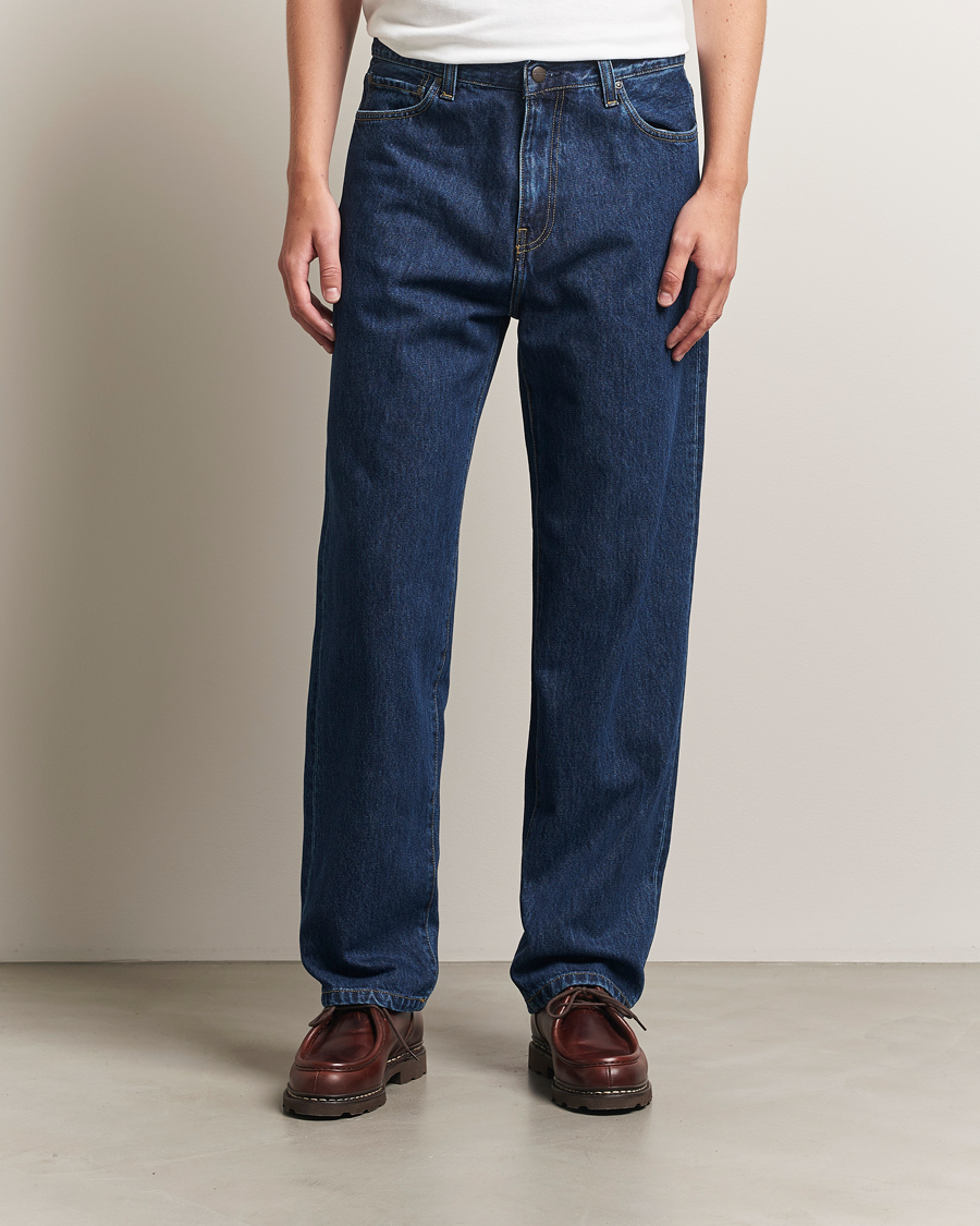 Heren | Jeans | Carhartt WIP | Aaron Pant Smith Denim Stone Wash