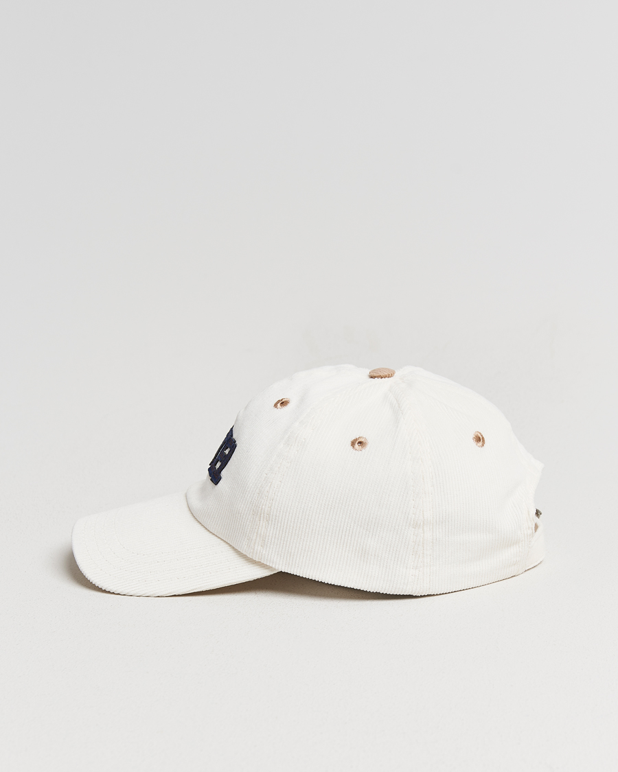 Heren | Hoeden en petten | Drake's | Motel Felt Baseball Cap Ecru