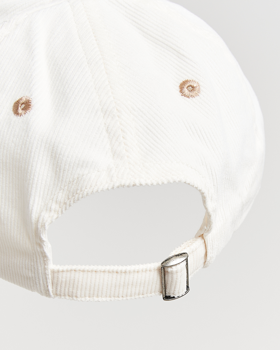 Heren | Hoeden en petten | Drake's | Motel Felt Baseball Cap Ecru