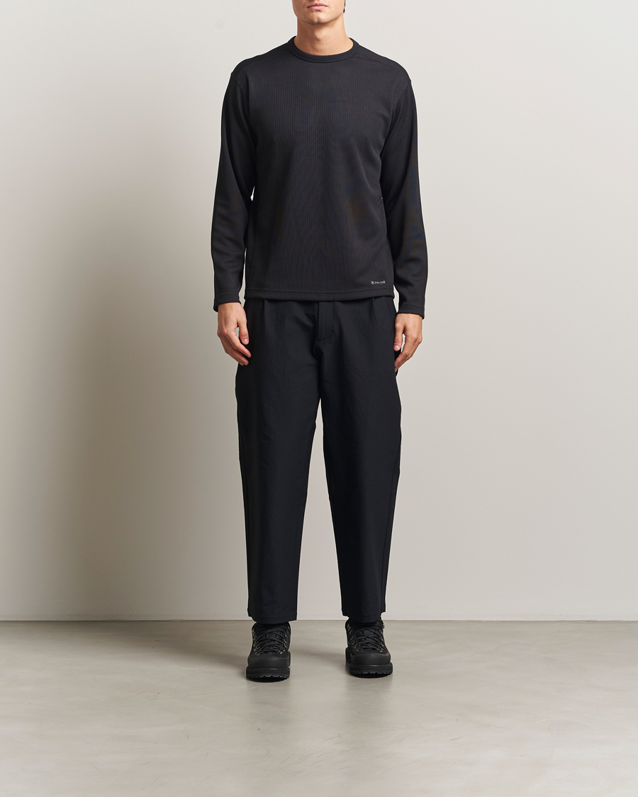 Heren | Broeken | Goldwin | One Tuck Tapered Pants Black