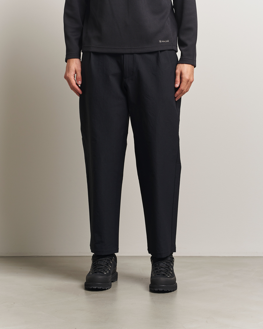 Homme | Pantalons | Goldwin | One Tuck Tapered Pants Black