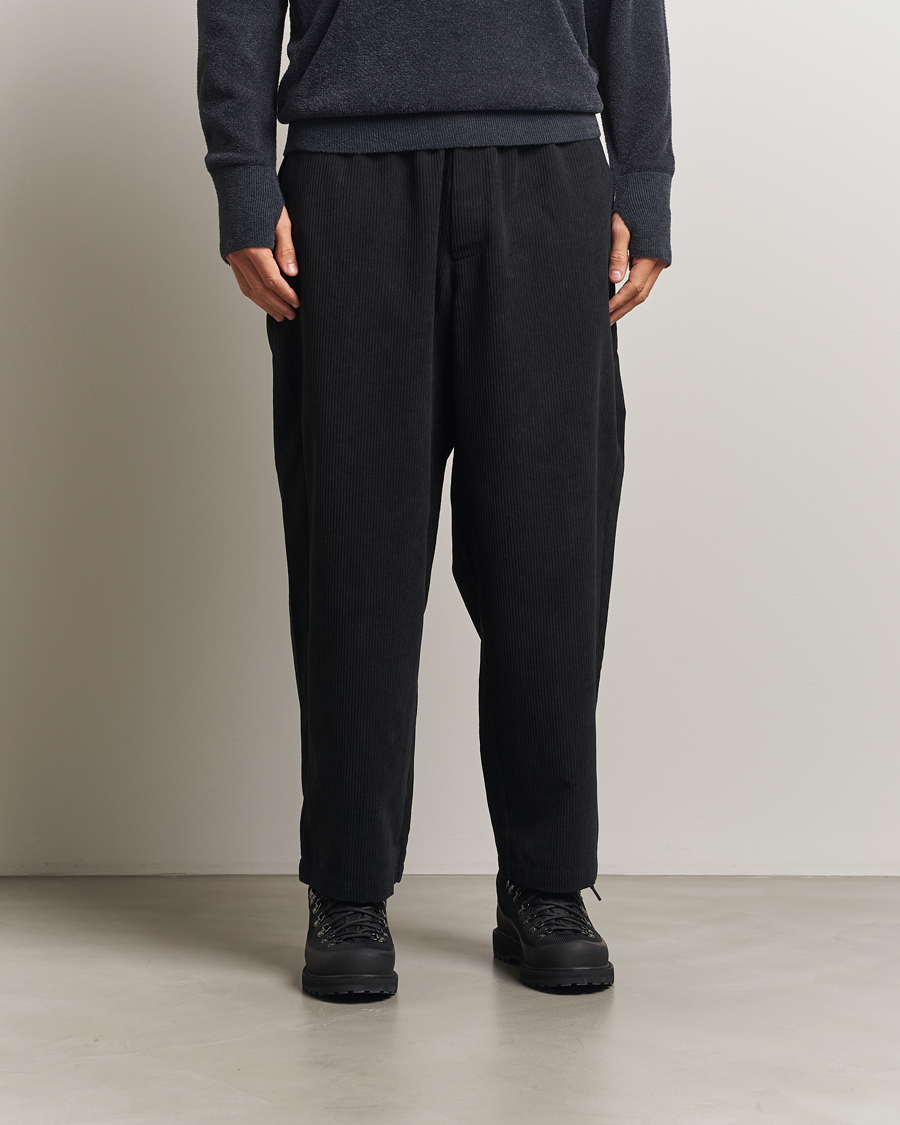 Homme | Pantalons | Goldwin | Wale Corduroy Straight Pants Black