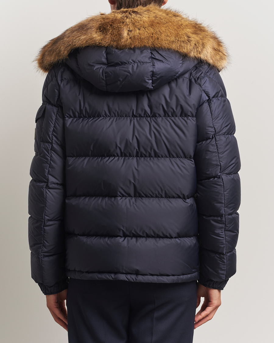 Homme | Manteaux Et Vestes | Moncler | Maya Faux Fur Jacket Navy