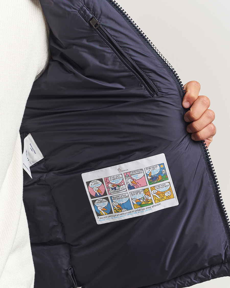 Homme | Manteaux Et Vestes | Moncler | Maya Faux Fur Jacket Navy