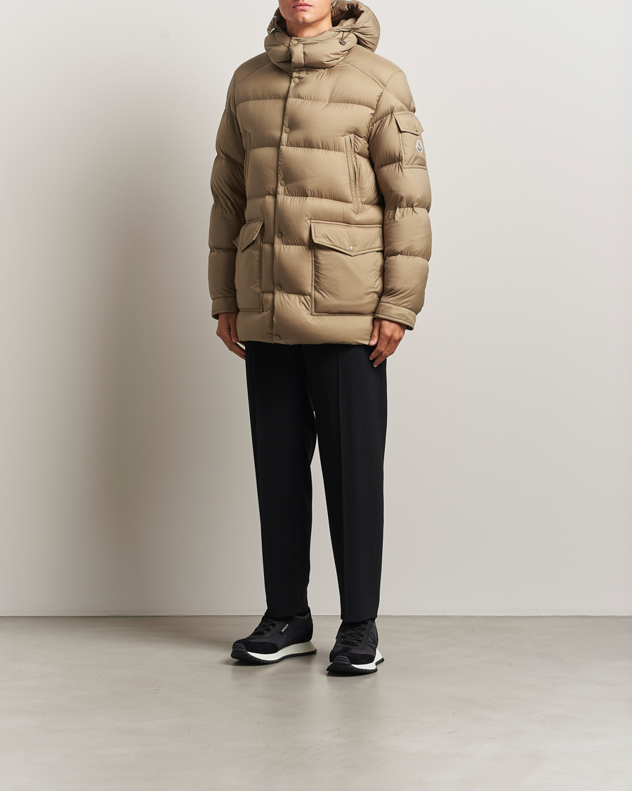 Heren | Jassen | Moncler | Bretagne Down Parka Beige