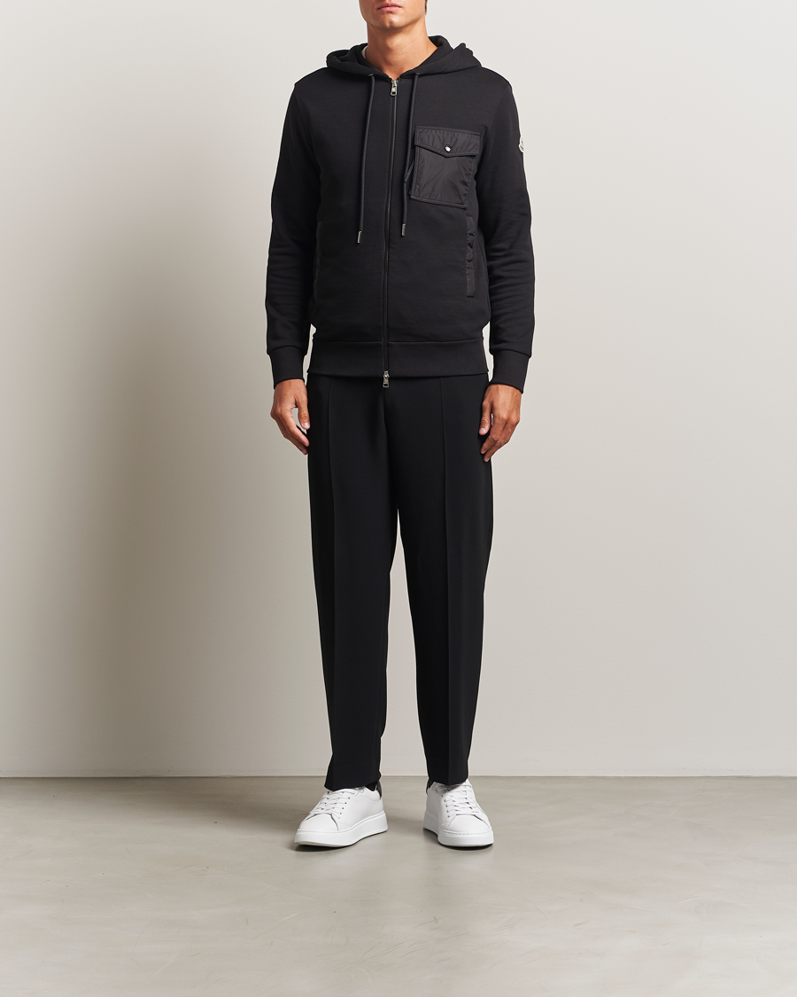 Homme | Pulls Et Tricots | Moncler | Full Zip Hoodie Black