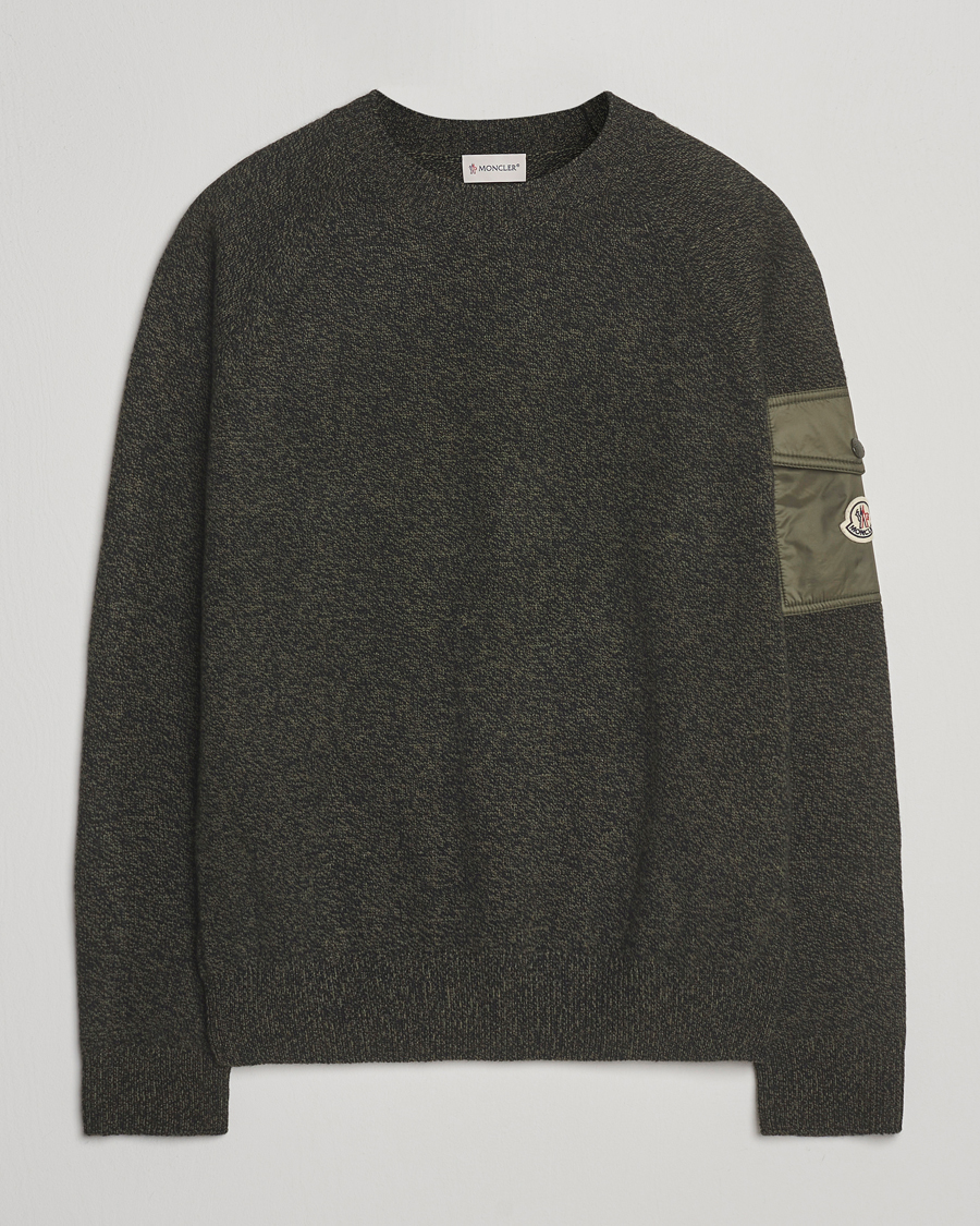 Heren | Truien | Moncler | Wool Crew Neck Military