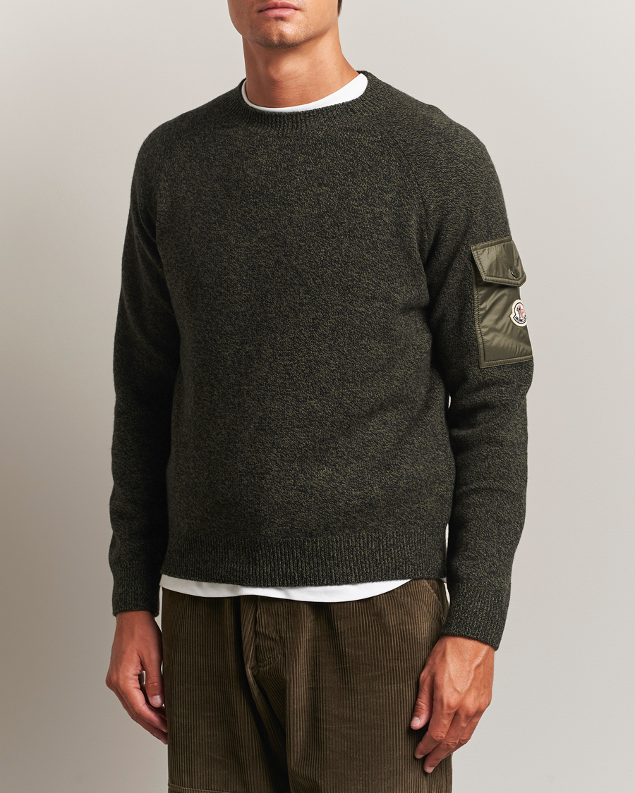 Heren | Truien | Moncler | Wool Crew Neck Military