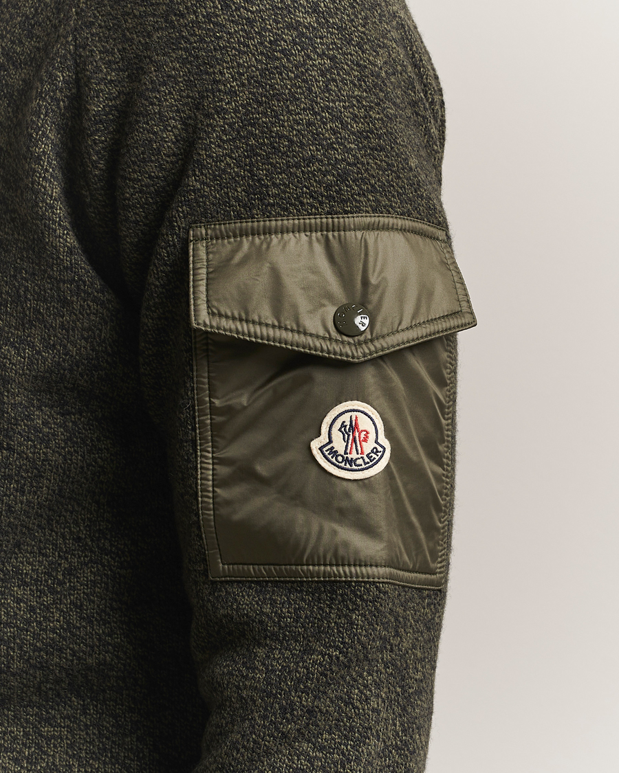 Heren | Truien | Moncler | Wool Crew Neck Military