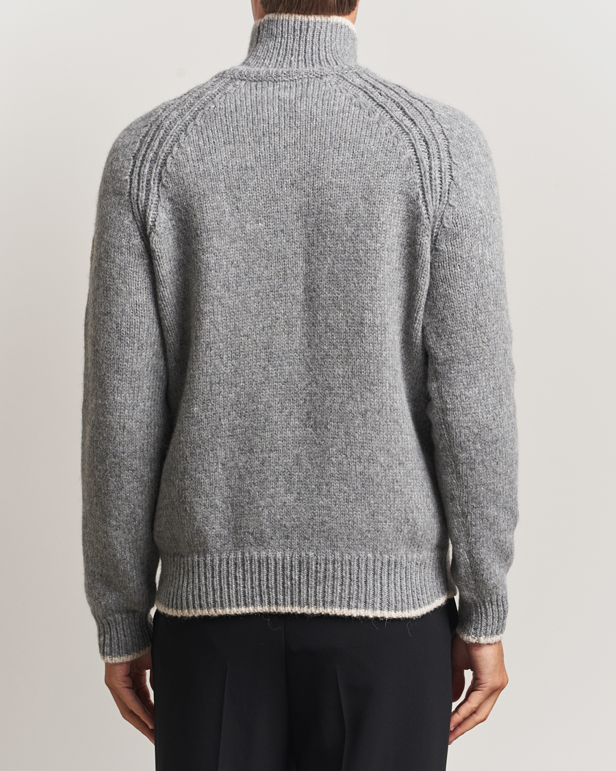 Homme | Pulls Et Tricots | Moncler | Wool Turtleneck Grey Melange
