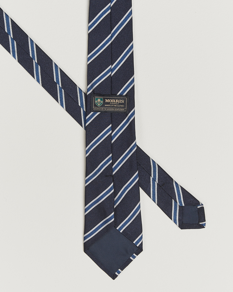 Heren | Stropdassen | Morris | Club Tie Navy