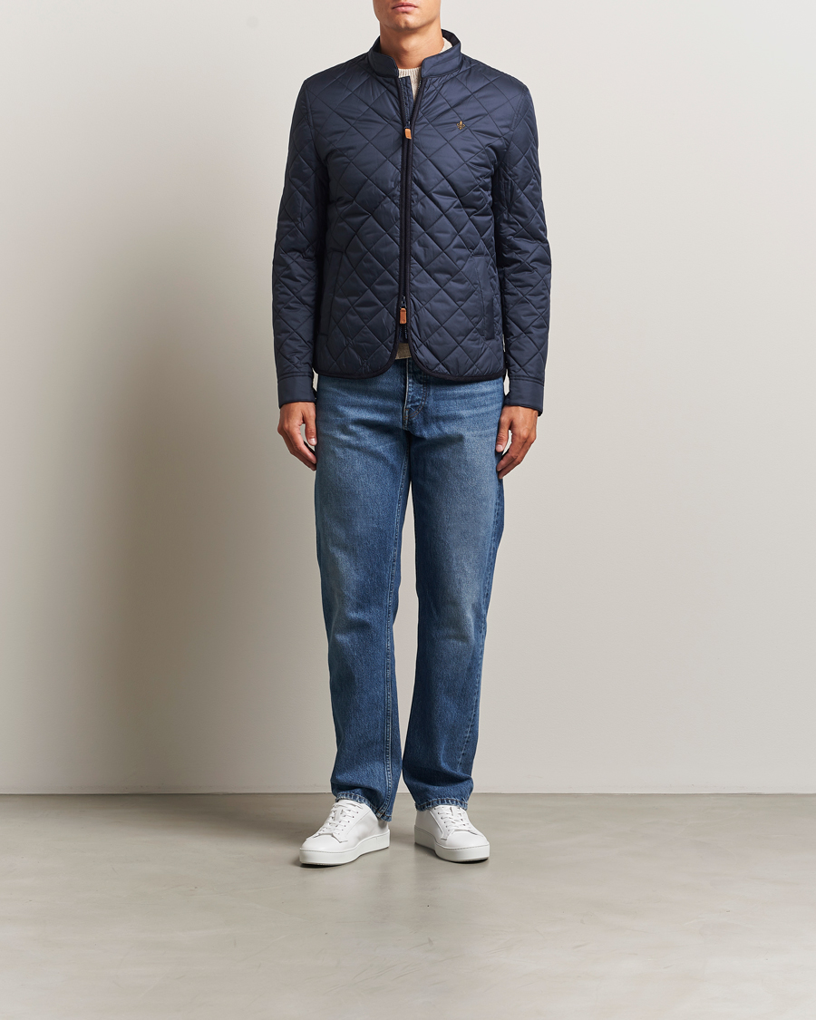 Homme | Manteaux Et Vestes | Morris | Teddy Quilted Jacket Old Blue