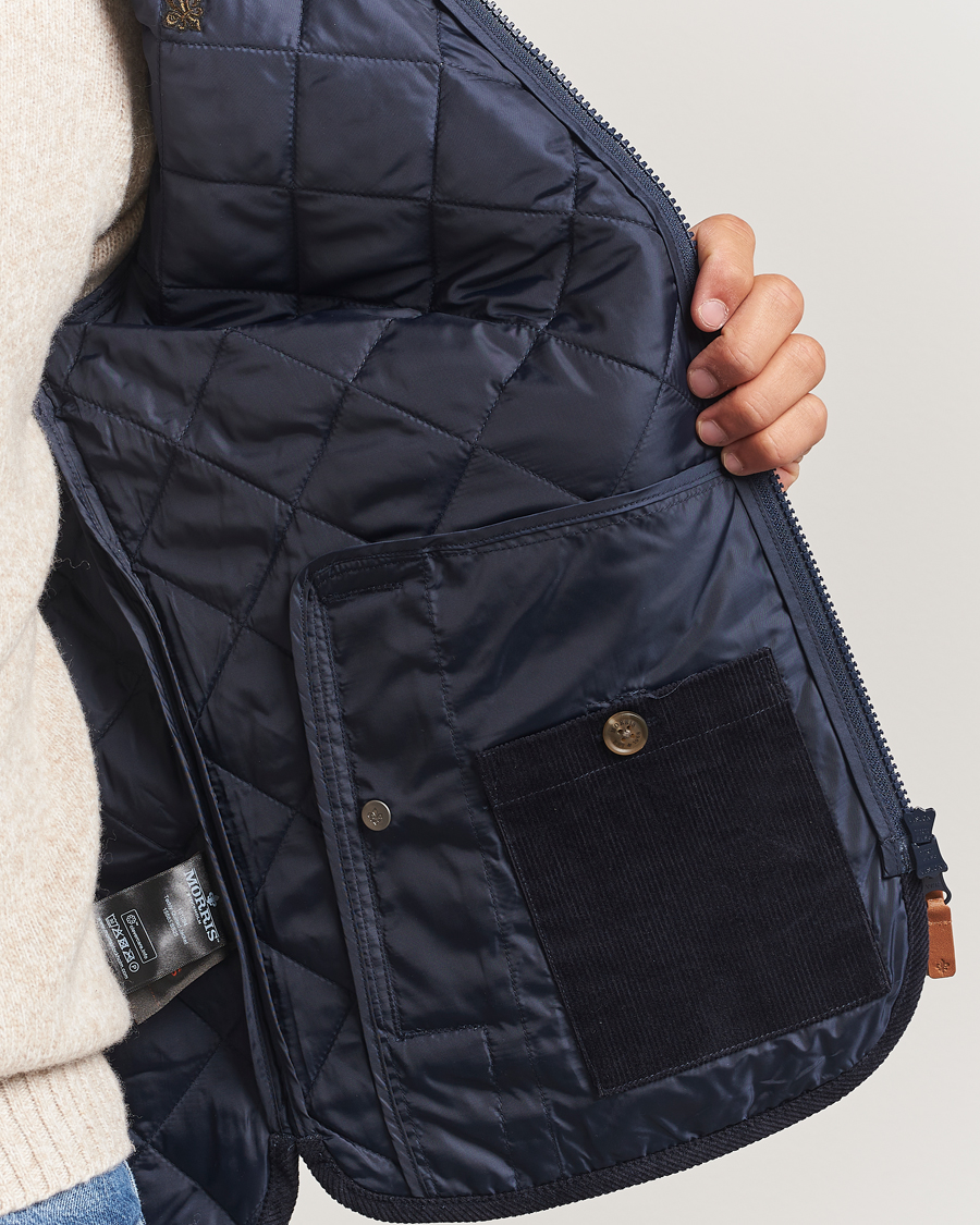 Homme | Manteaux Et Vestes | Morris | Teddy Quilted Jacket Old Blue