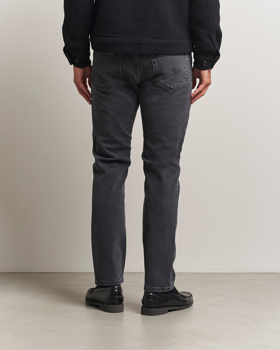 Homme | Pantalons | Jeanerica | TM005 Tapered Jeans Black Overdye