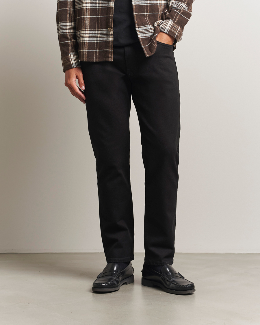Homme | Jeans | Jeanerica | TM005 Tapered Jeans Rinse Stay Black