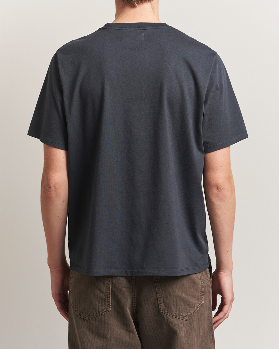 Homme | T-shirts | Jeanerica | Delon Crew Neck T-Shirt Blue Grey